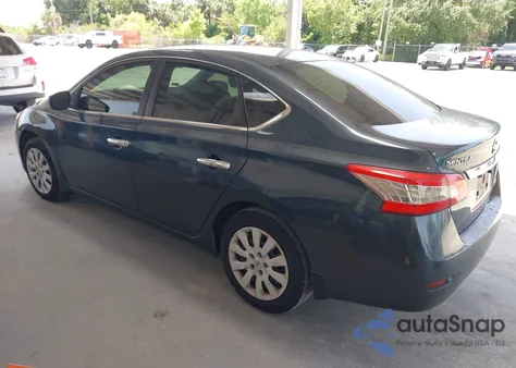 2013 Nissan Sentra Sv из США, поврежденный, VIN 3N1AB7AP8DL642108